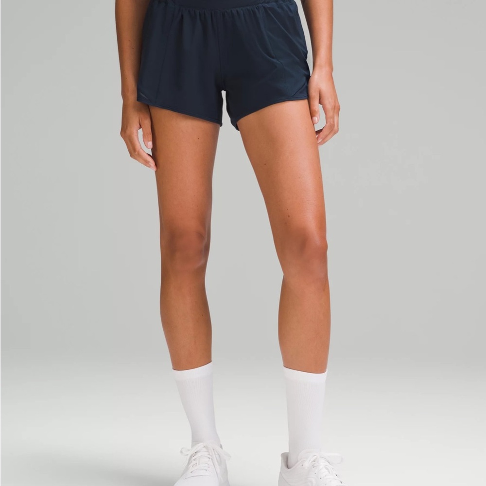 Women's Navy hotty hot low rise 4” size 4